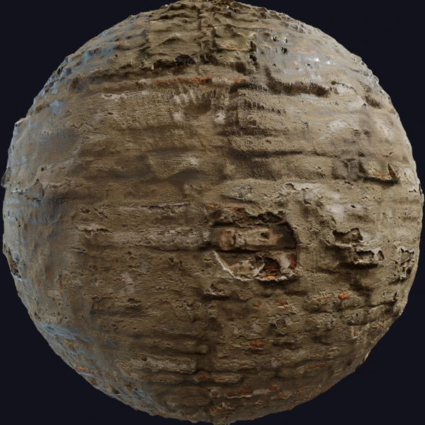 Rough Plaster Brick 02