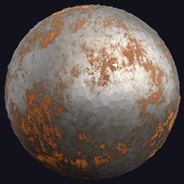 Hammered Rusty Galvanized Metal Texture (Metal 0029)