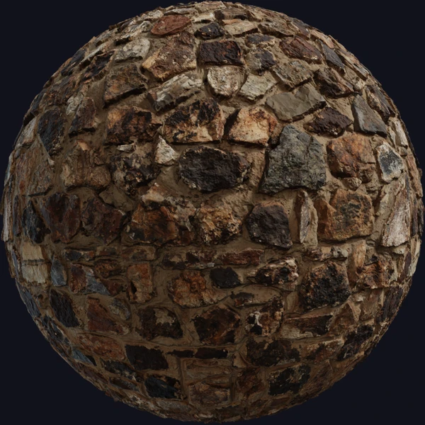 Rock Wall 15 - PBR texture - from Poly Haven