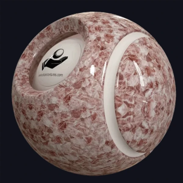 Pink Quartz - Floor - PBR texture - from Share Textures