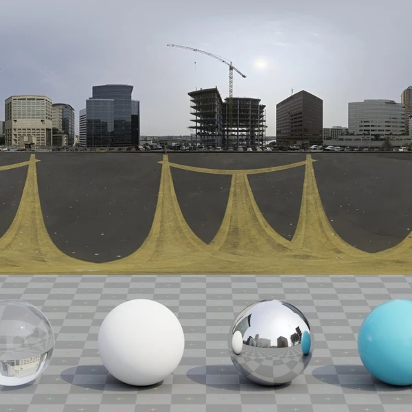 Portland Landing Pad - HDRI map - from Poly Haven