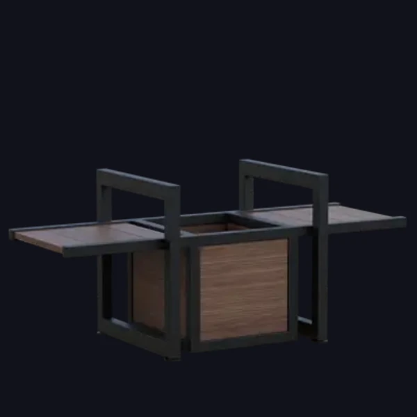 Bench 9 - 3D Models - 3D model - from Share Textures