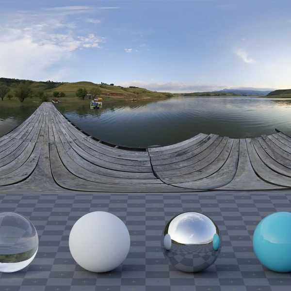 Bell Park Pier - HDRI map - from Poly Haven