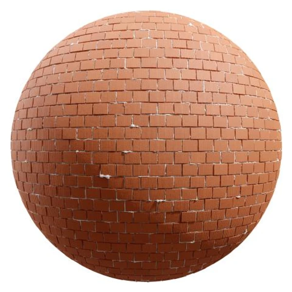 Brick Wall 06 - PBR texture - from cgbookcase