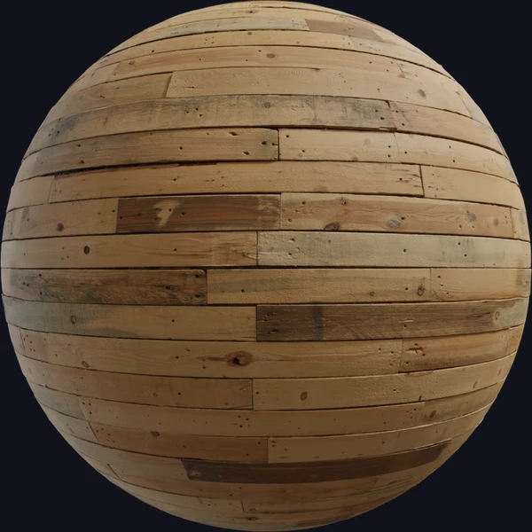 Raw Plank Wall