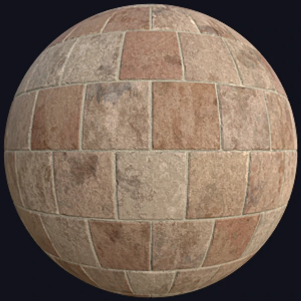 Orange Terracotta Floor Tiles (Tiles 0096)