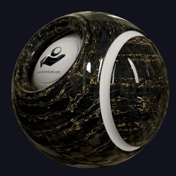 Portoro Gold Black Marble - Floor - PBR texture - from Share Textures