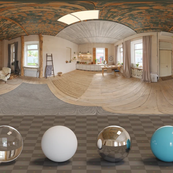 Studio Country Hall - HDRI map - from Poly Haven