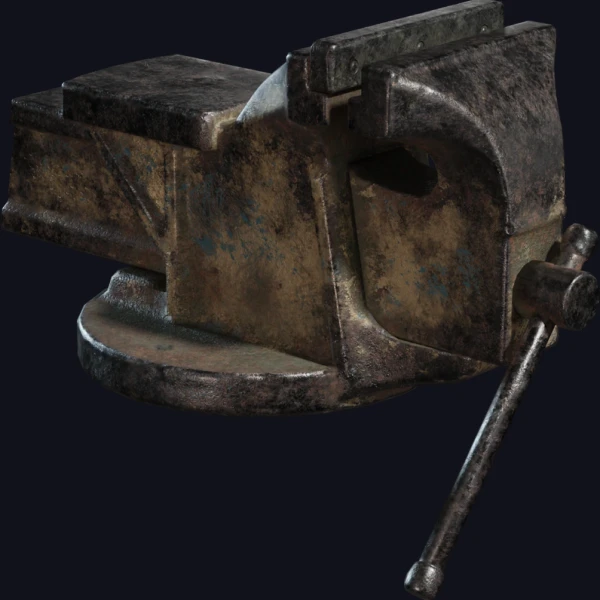 Bench Vice 01 - 3D Models - 3D model - from Poly Haven