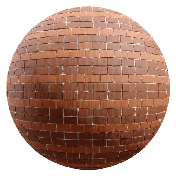 Brick Wall 19 - PBR texture - from cgbookcase