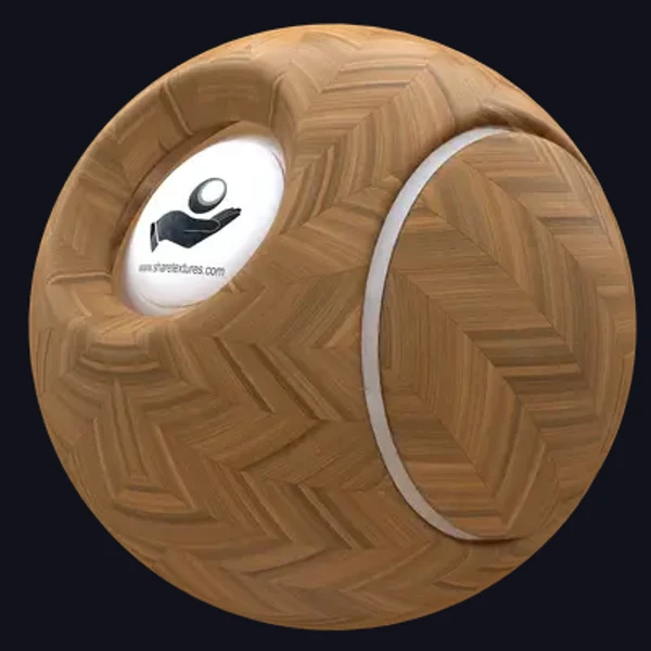 Wood Parquet 68 - PBR texture - from Share Textures