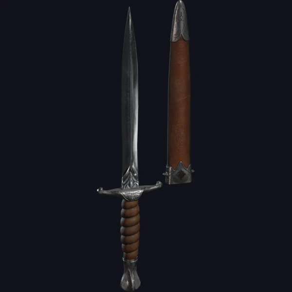Ornate Medieval Dagger - 3D Models - 3D model - from Poly Haven
