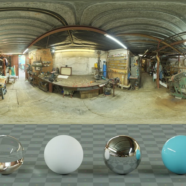 Workshop - HDRI map - from Poly Haven