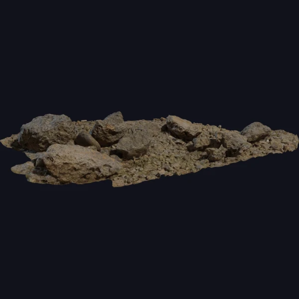 Coast Land Rocks 03 - 3D Models - 3D model - from Poly Haven