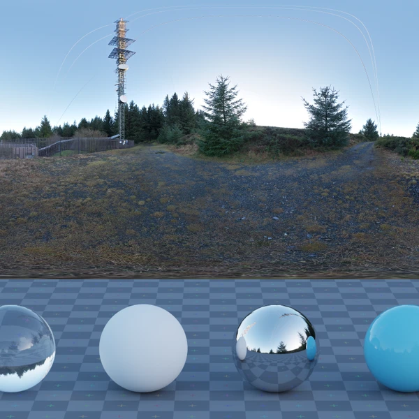 Ticknock 01 - HDRI map - from Poly Haven