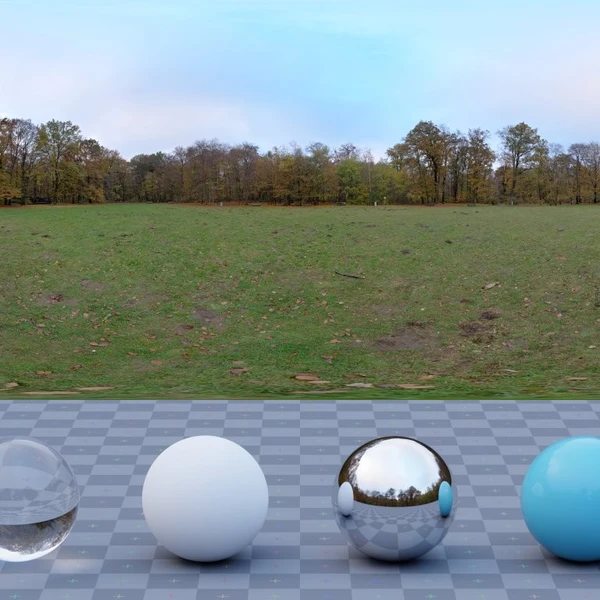 Eilenriede Park - HDRI map - from Poly Haven