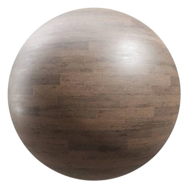 Dark Wooden Parquet Flooring 01