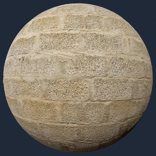 Rough Concrete Block Wall