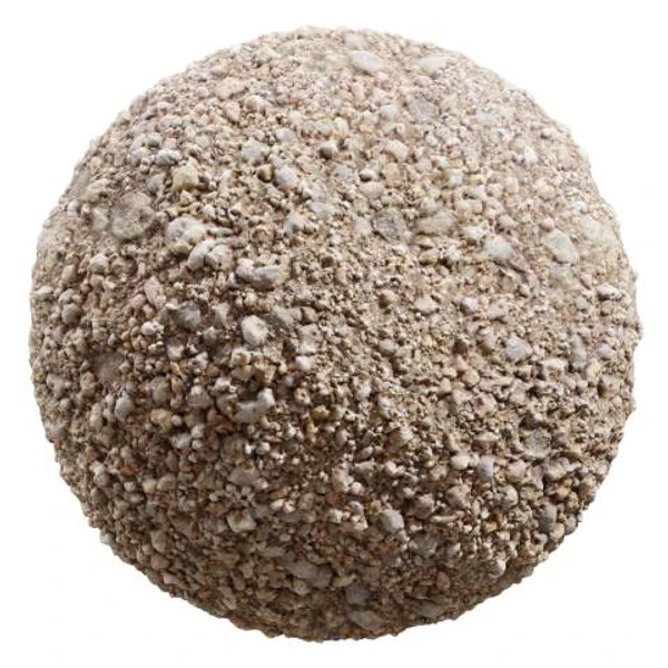 Gravel 03 - Ground - PBR texture - from cgbookcase