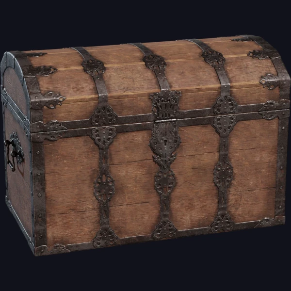 Treasure Chest - 3D Models - 3D model - from Poly Haven