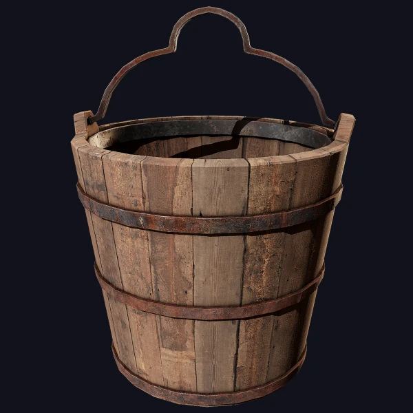 Wooden Bucket