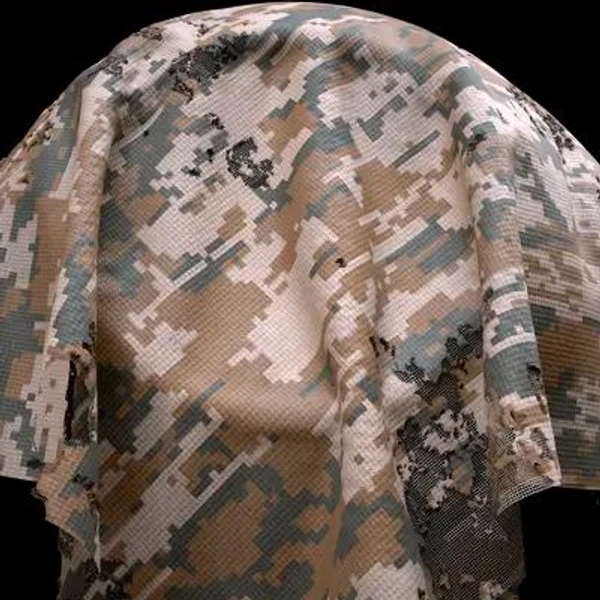 Camouflage 44 - Fabric - PBR texture - from Share Textures