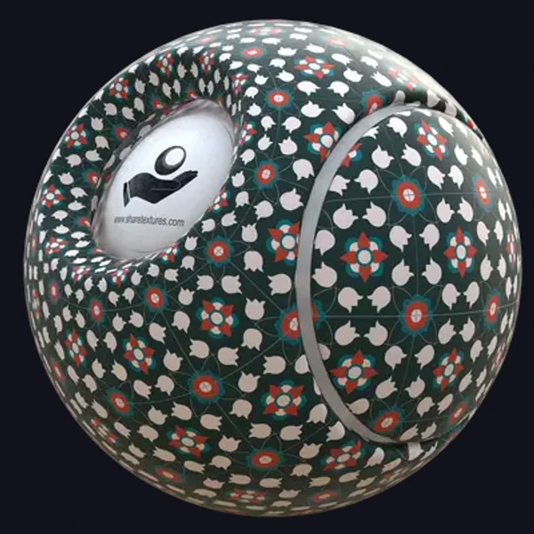 Ceramic 23 - Floor - PBR texture - from Share Textures