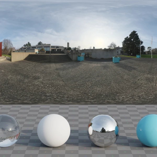 Irish Institute - HDRI map - from Poly Haven