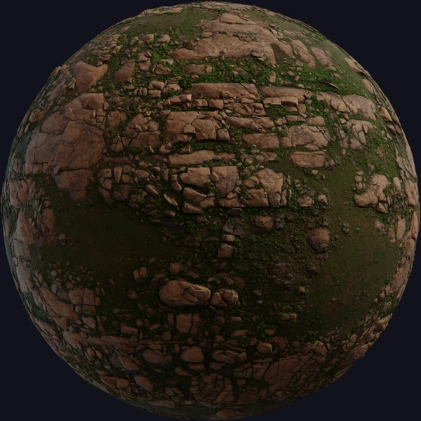 Rocky Terrain 03 - PBR texture - from Poly Haven