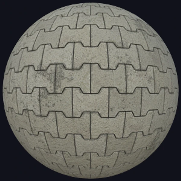 I Shape Interlocking Paver Blocks (Tiles 0112)