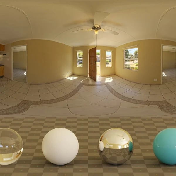 Small Empty House - HDRI map - from Poly Haven