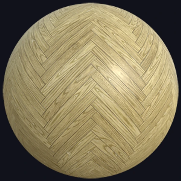 Herringbone Maple Wood Floor Tiles (Wood 0039)