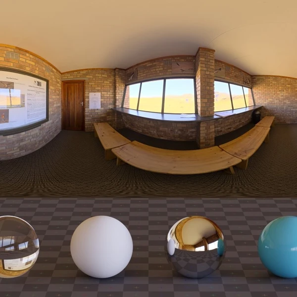 Vulture Hide - HDRI map - from Poly Haven