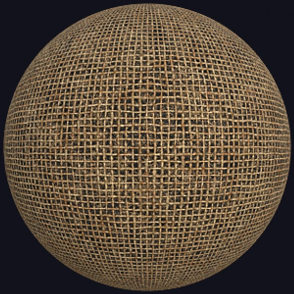 Hemp Fabric Texture (Fabrics 0069) - PBR texture - from Texture Can