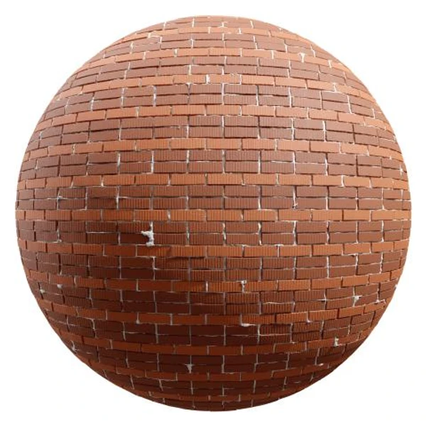 Brick Wall 16 - PBR texture - from cgbookcase