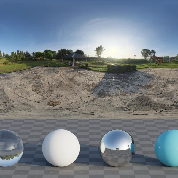 Forgotten Miniland - HDRI map - from Poly Haven