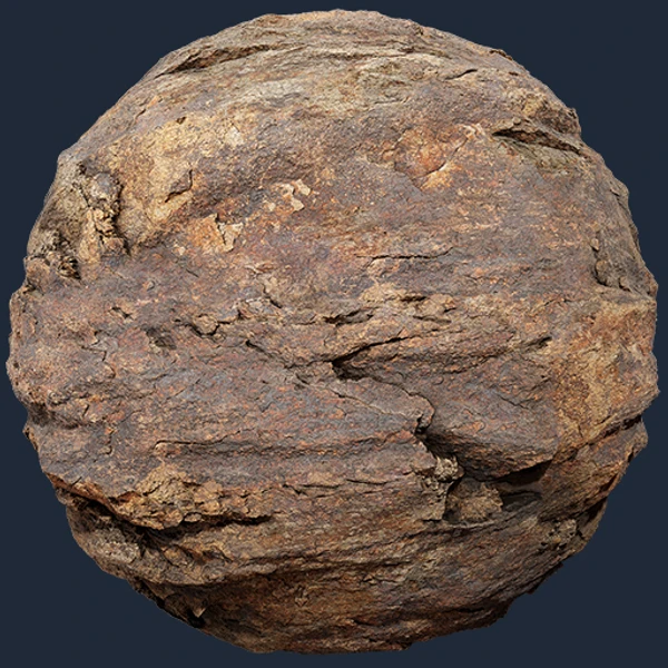 Layered Cliff Rock – Free Rock PBR Texture