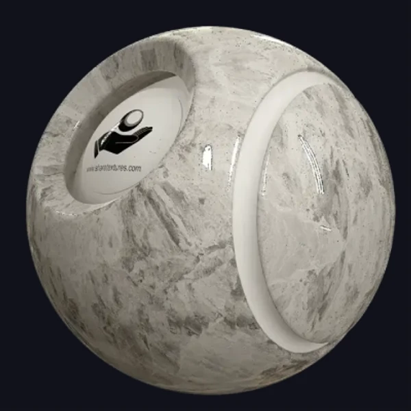 Grigio Perlatto Marble - Floor - PBR texture - from Share Textures