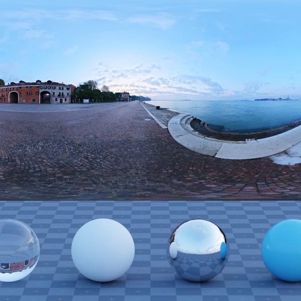 Venice Dawn 1 - HDRI map - from Poly Haven