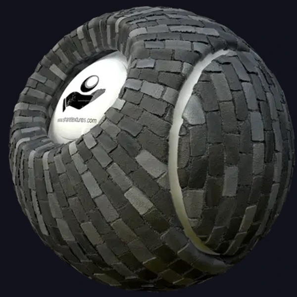 Pavement 20 - Road - PBR texture - from Share Textures