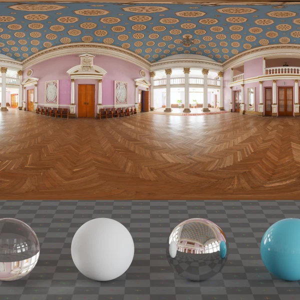 Vestibule - HDRI map - from Poly Haven