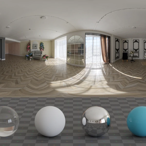 Brown Photostudio 06 - HDRI map - from Poly Haven