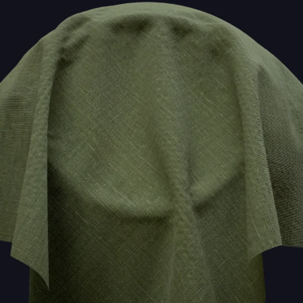 Green Fabric Texture