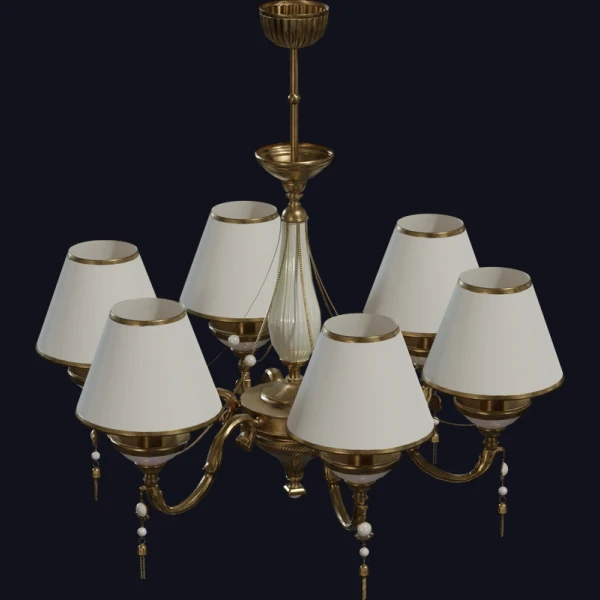 Chandelier 01 - 3D Models - 3D model - from Poly Haven