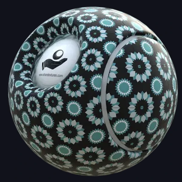 Ceramic 22 - Floor - PBR texture - from Share Textures