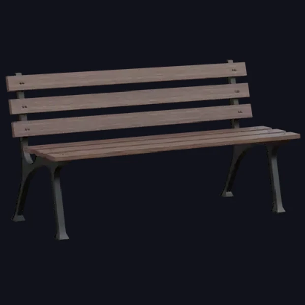 Bench 14 - 3D Models - 3D model - from Share Textures