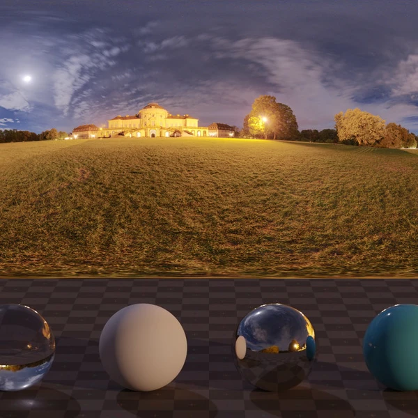 Solitude Night - HDRI map - from Poly Haven