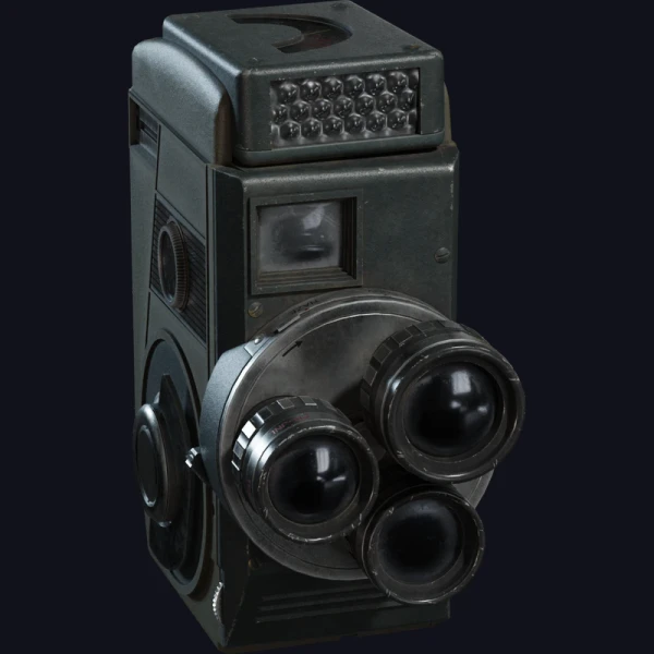 Vintage Video Camera - 3D Models - 3D model - from Poly Haven