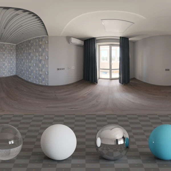 Small Empty Room 1 - HDRI map - from Poly Haven