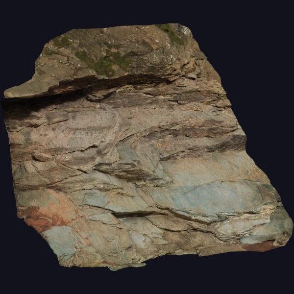 Rock Face 01 - 3D Models - 3D model - from Poly Haven